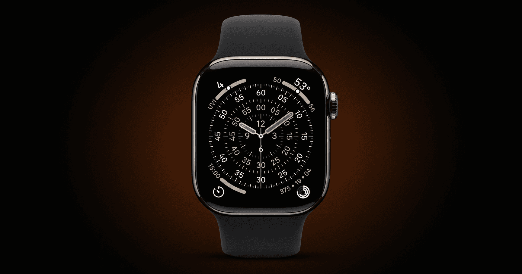 Apple Watch Series 11 GPS + Cellular 42mm Titanium — vista del producto