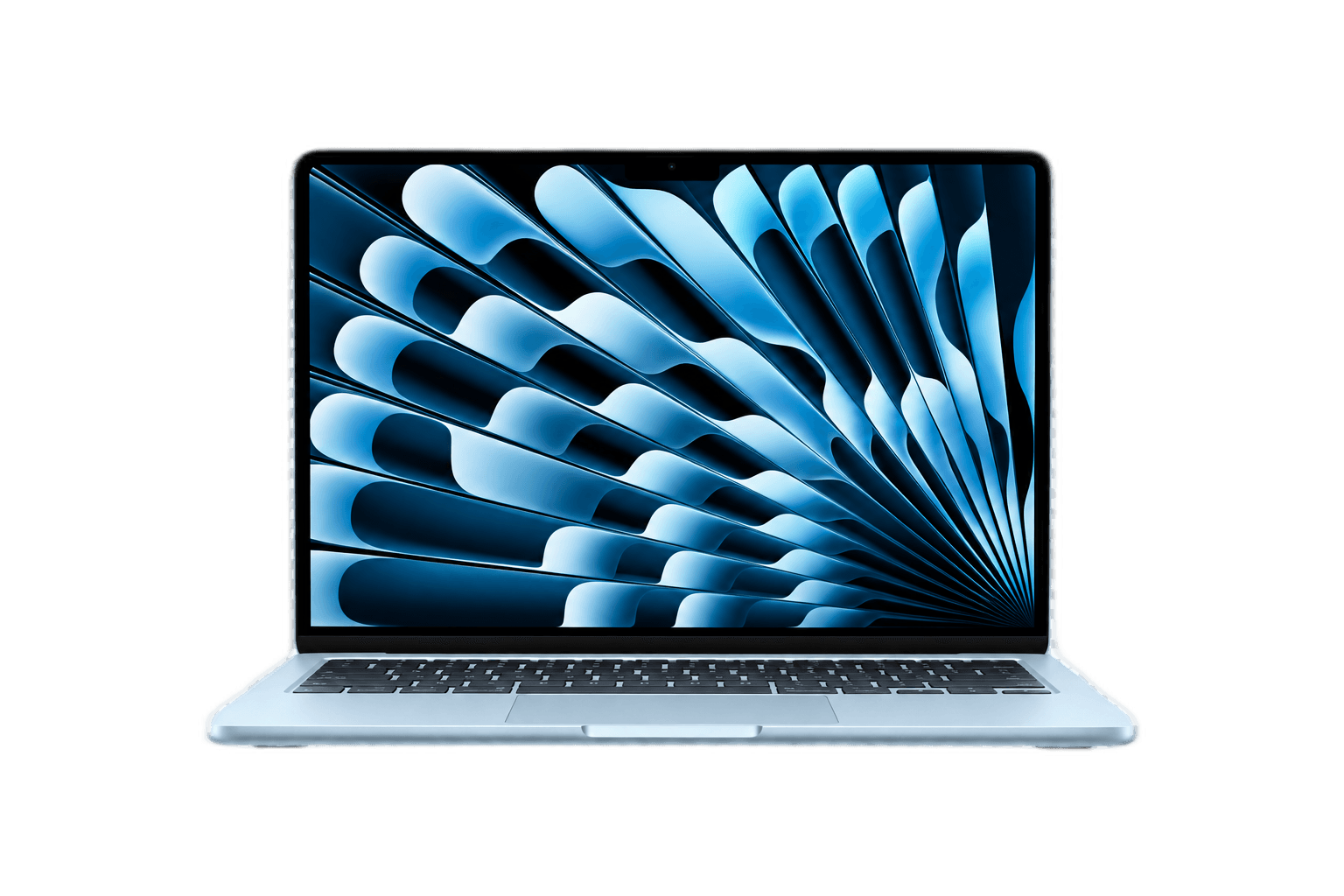 MacBook Air M5 en Sky Blue